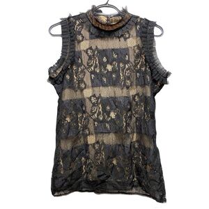 𝅺max Studio Lace Sleeveless Top size S